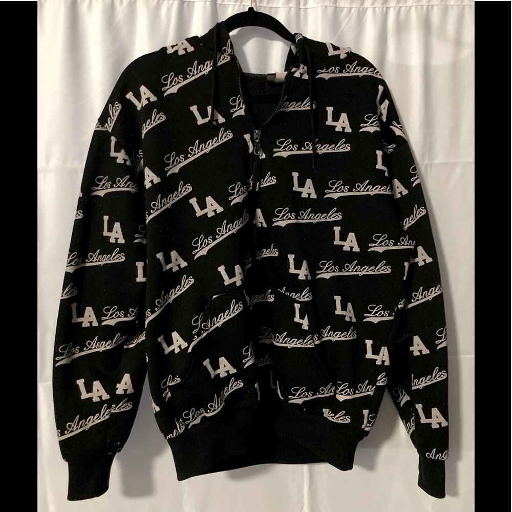 Urban Brand  Los Angeles Black Hoodie